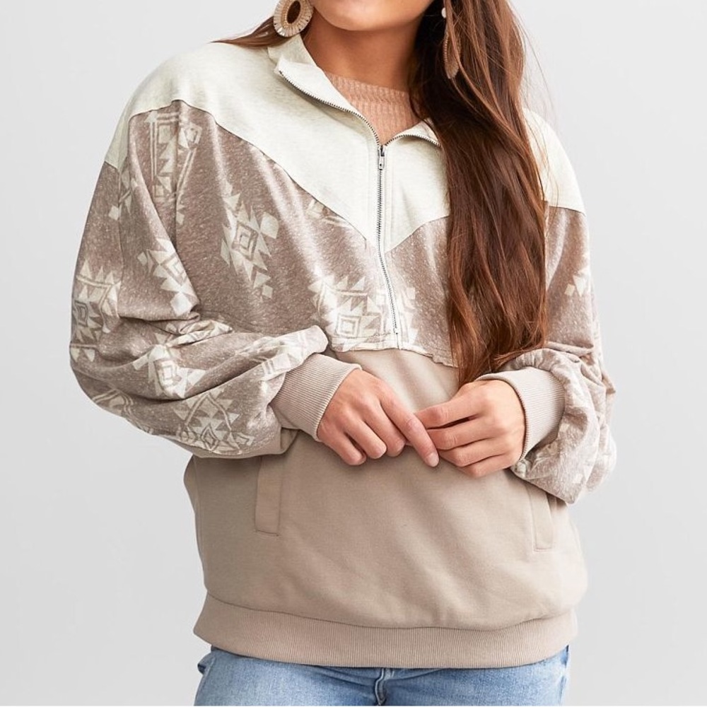 MISS ME | Quarter Zip Pullover